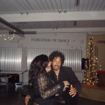 Shelley and Shaka dancing at company party